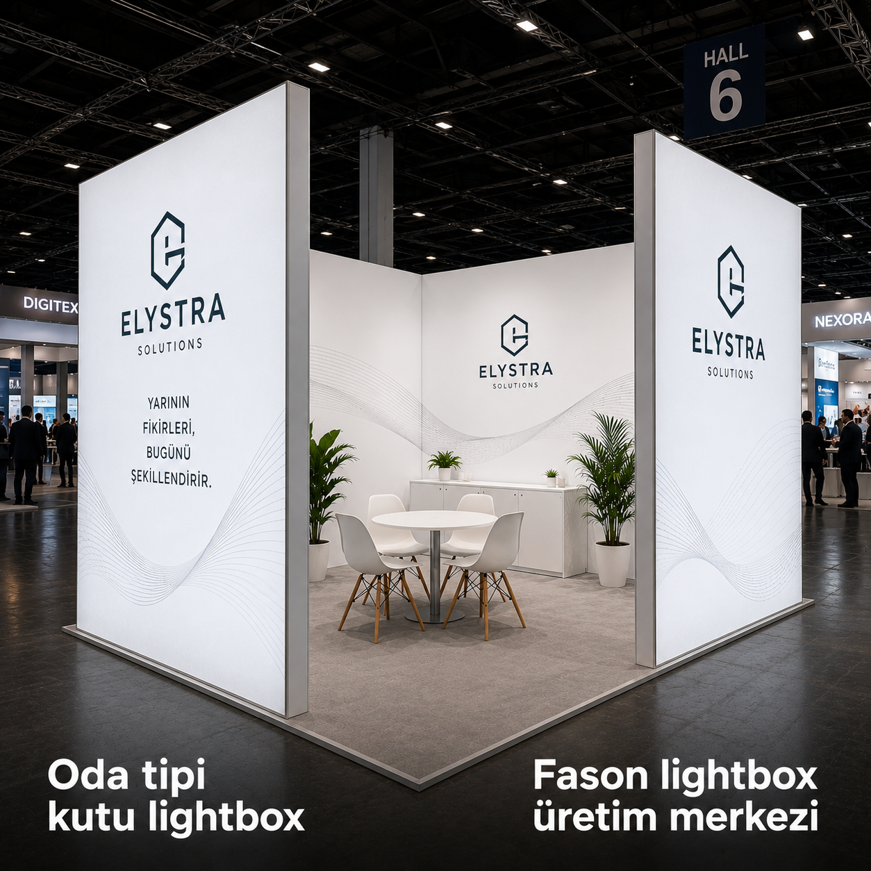 Oda Tipi Kutu Lightbox 300cm