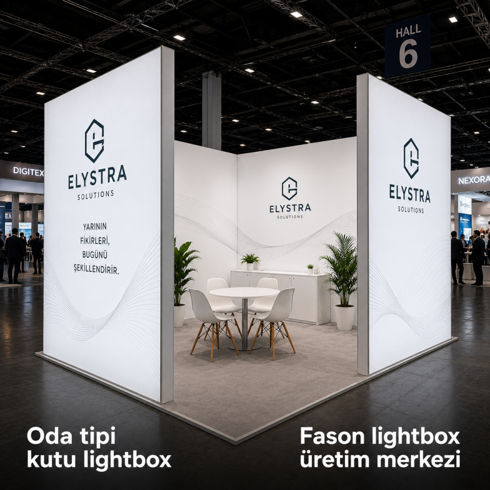 Oda Tipi Kutu Lightbox 300cm