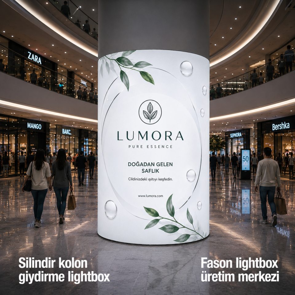 Silindir Kolon Giydirme Lightbox