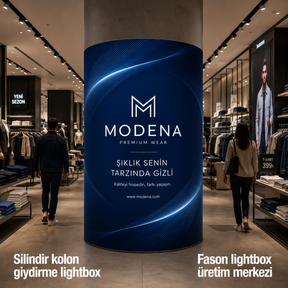 Silindir Kolon Giydirme Lightbox