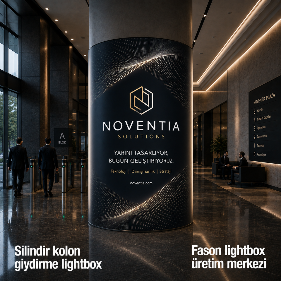 Silindir Kolon Giydirme Lightbox