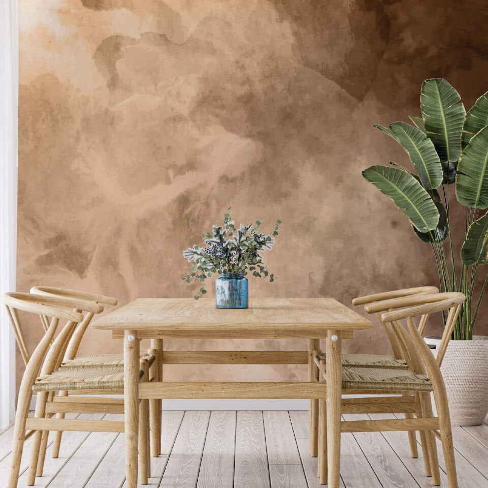 Suluboya Deseni Duvar Kağıdı