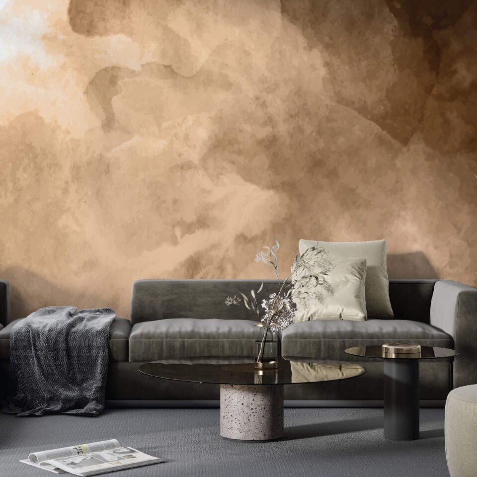 Suluboya Deseni Duvar Kağıdı