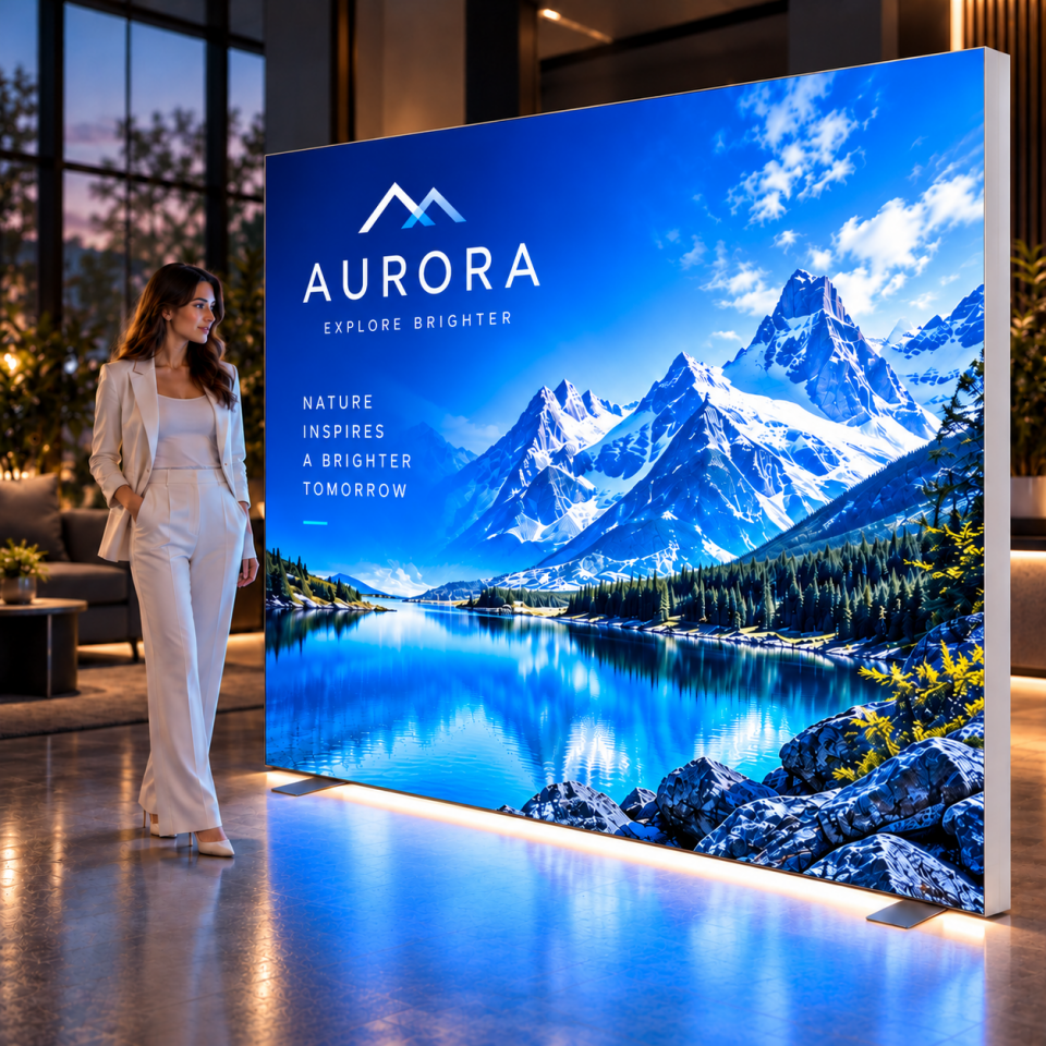 Ayaklı Lightbox 300xh225cm