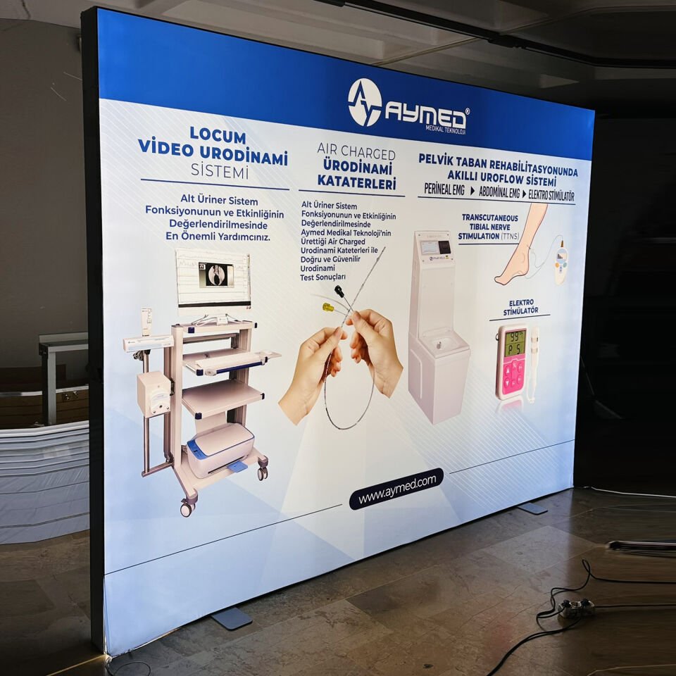 Ayaklı Lightbox 300xh225cm