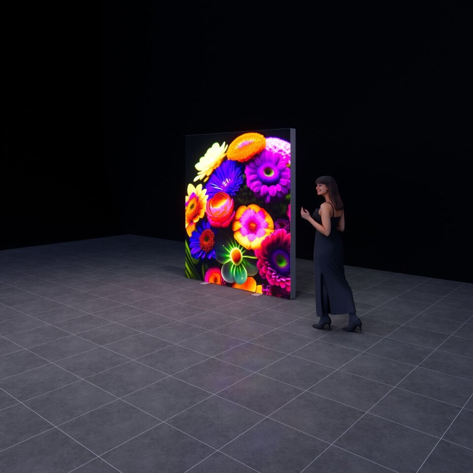 Ayaklı Lightbox 200xh225cm