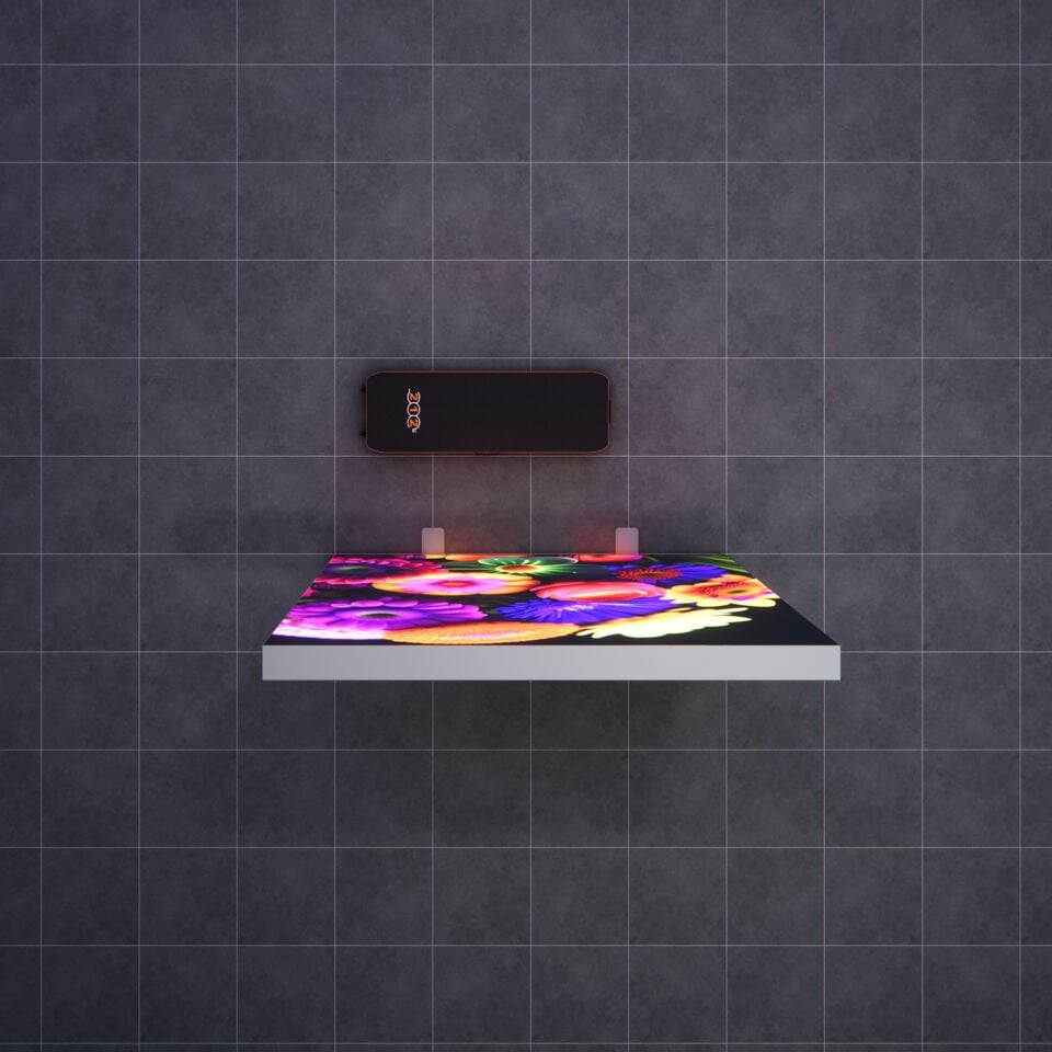 Ayaklı Lightbox 200xh225cm