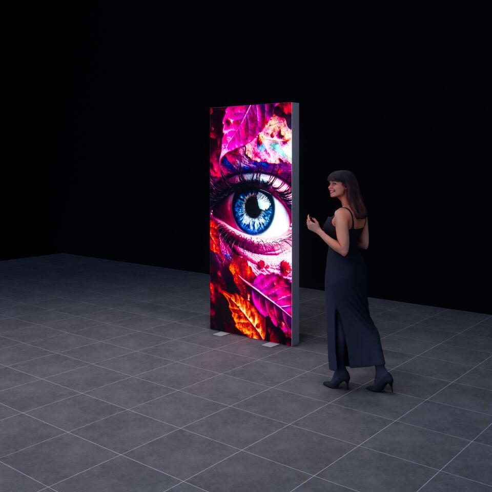 Ayaklı Lightbox 100xh225cm