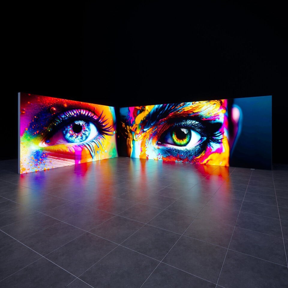 6x4m h225cm Lightbox L Stand