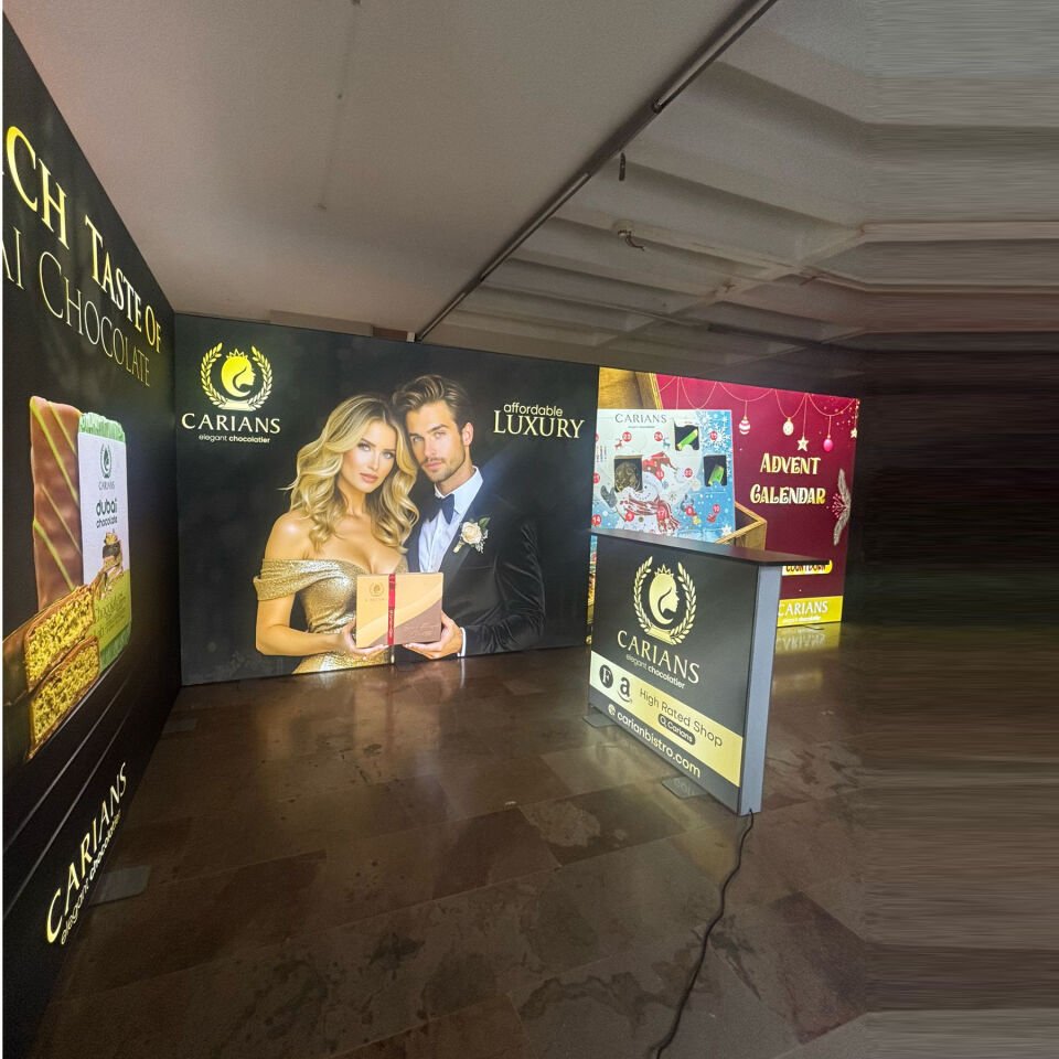 6x3m h225cm Lightbox L Stand