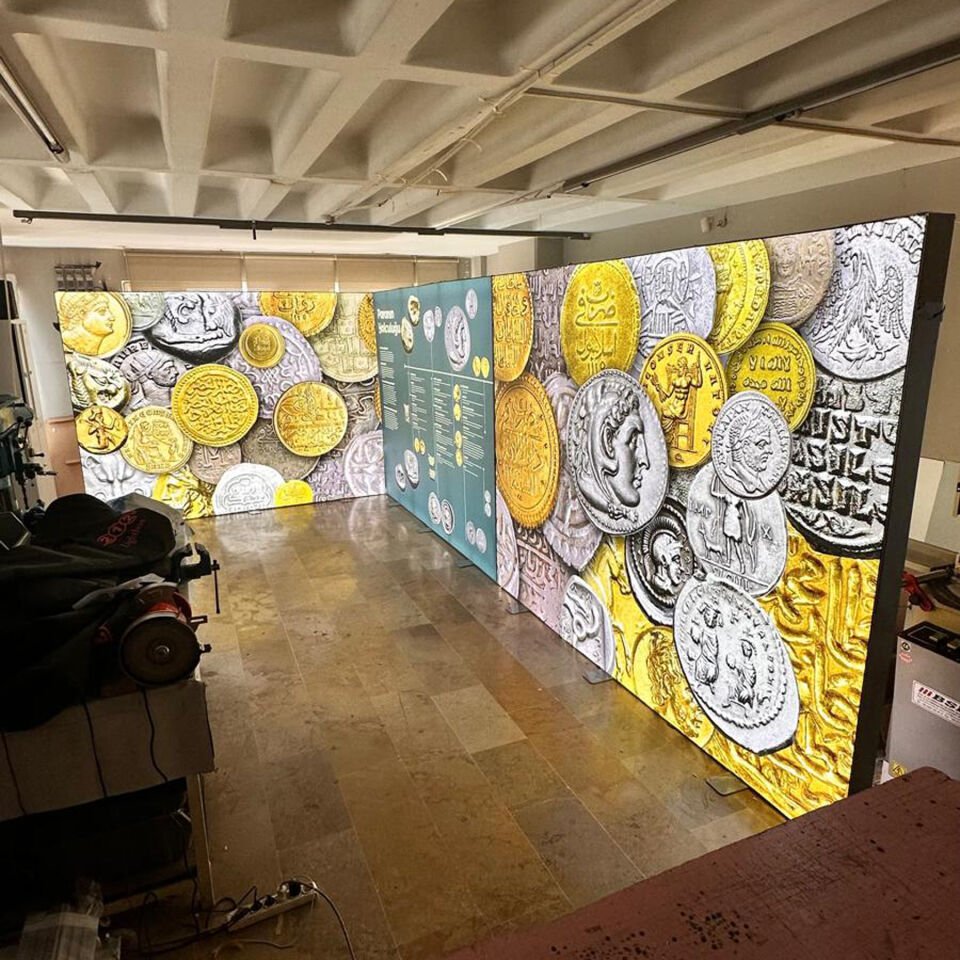 6x3m h225cm Lightbox L Stand