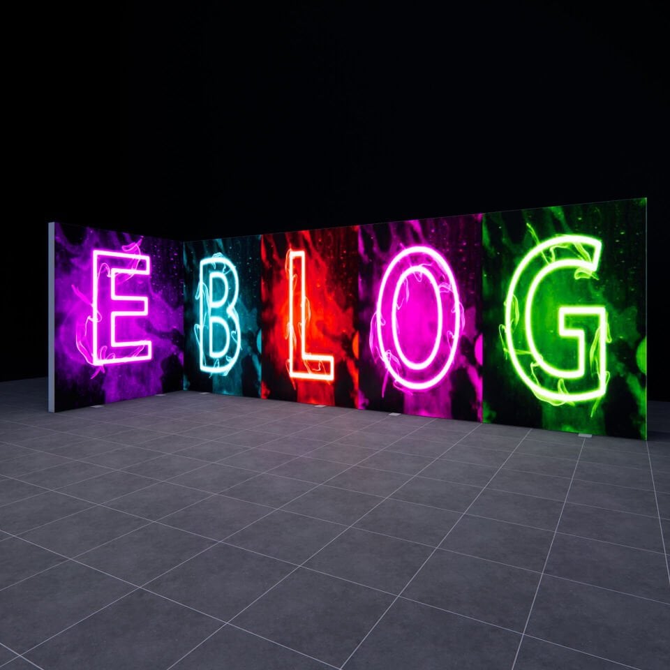 6x2m h225cm Lightbox L Stand