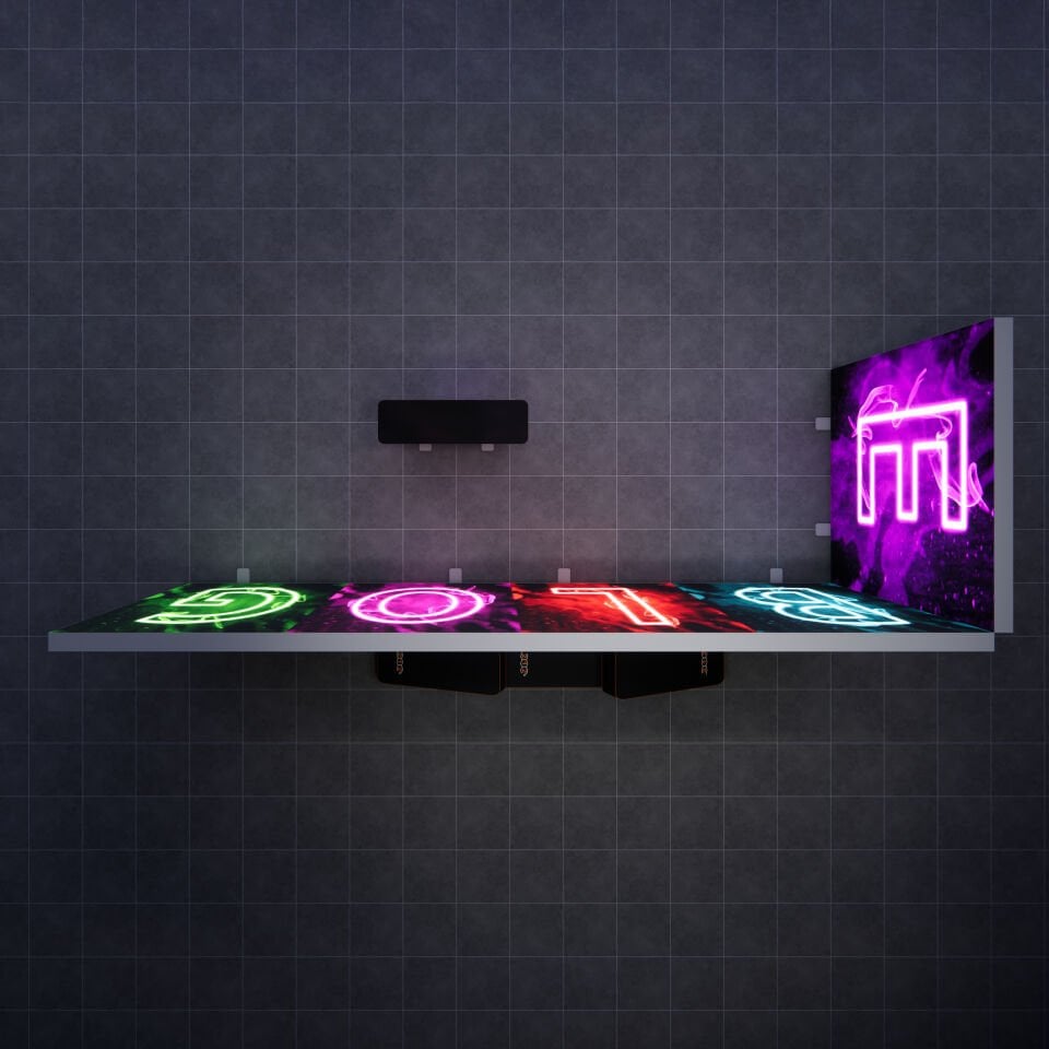 6x2m h225cm Lightbox L Stand