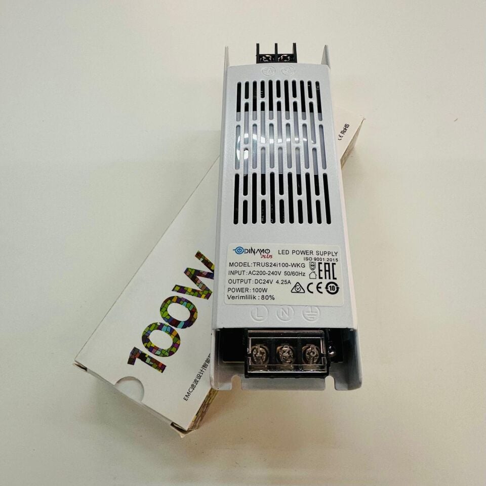 Güç Kaynağı İç mekan 24V 100W 4,25Amp