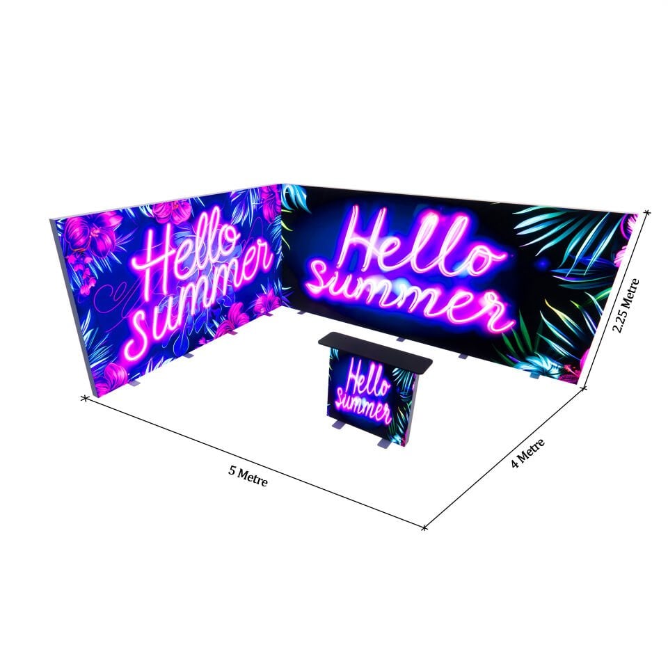 5x4m h225cm Lightbox L Stand