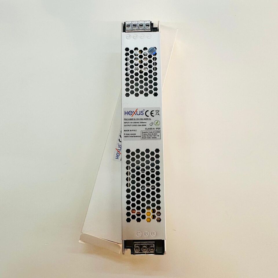 Güç Kaynağı İç mekan 12V 300W 25Amp