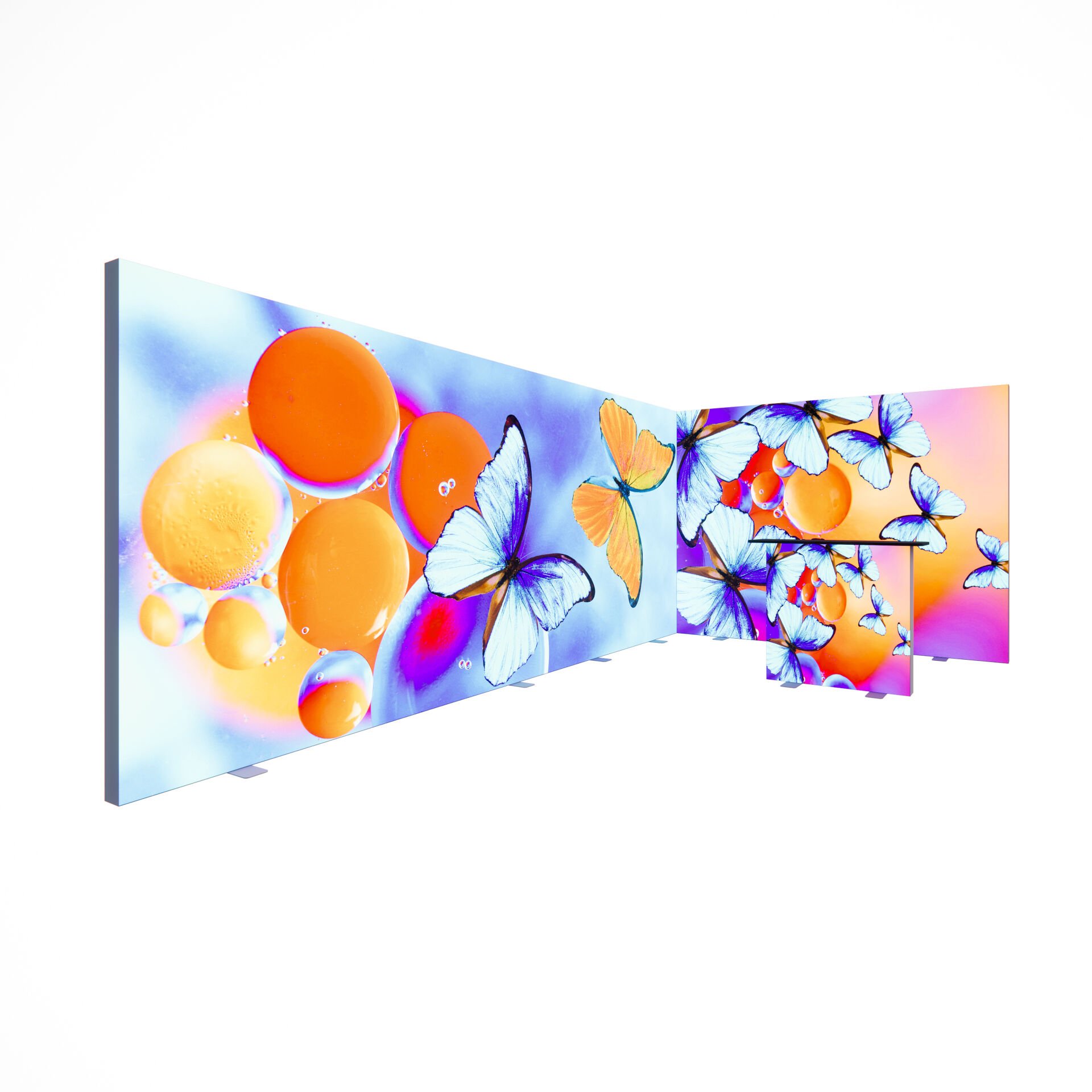 5x3m h225cm Lightbox L Stand
