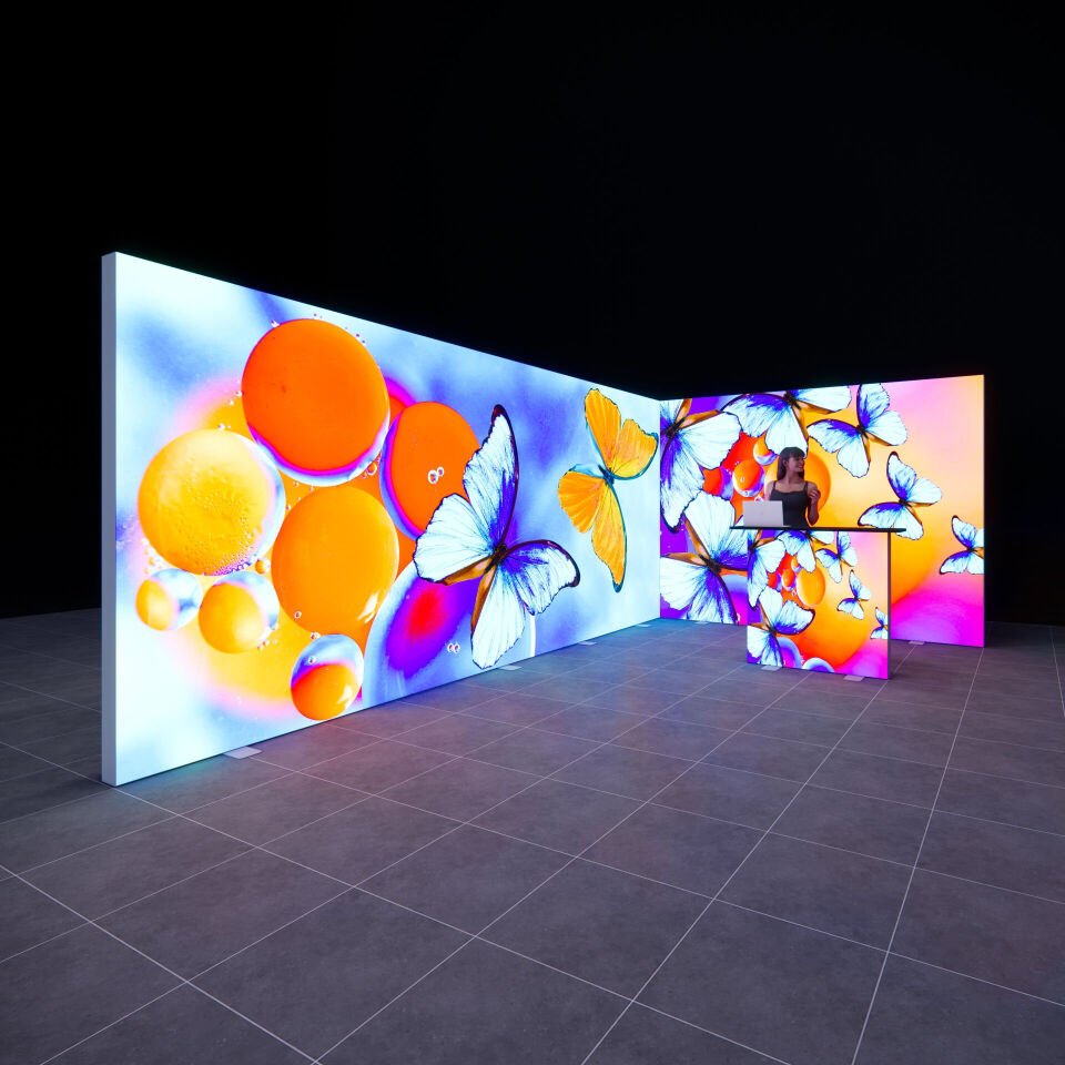 5x3m h225cm Lightbox L Stand