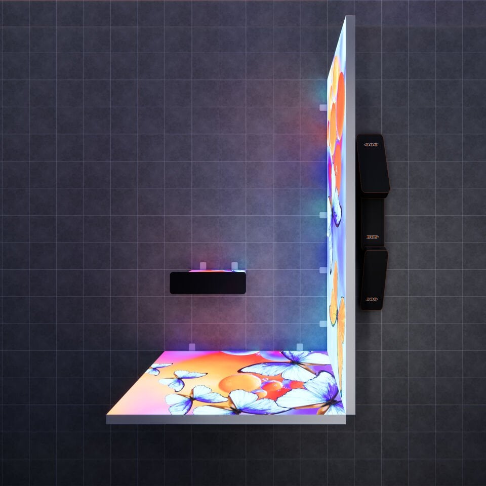 5x3m h225cm Lightbox L Stand