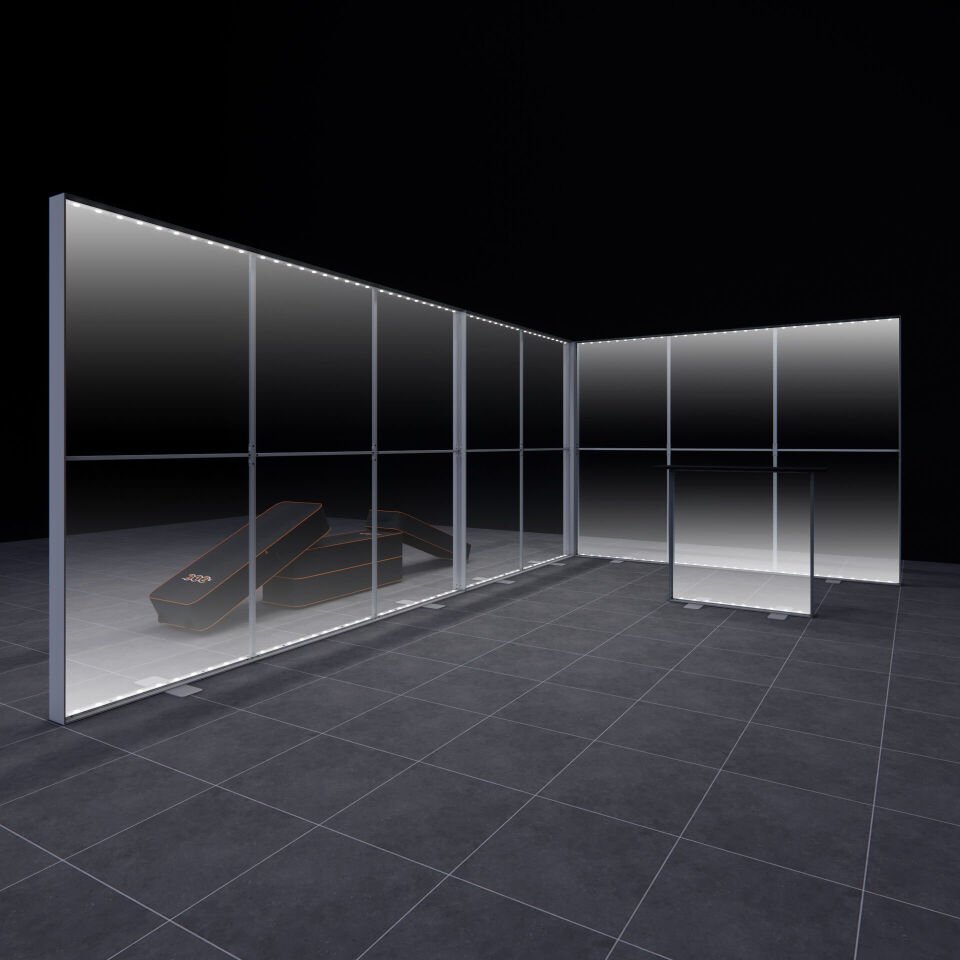 5x3m h225cm Lightbox L Stand