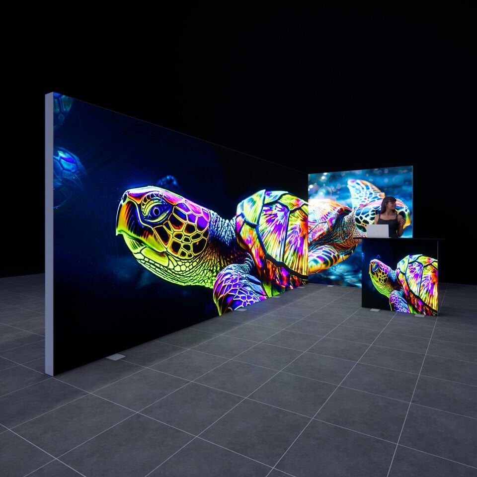 5x2m h225cm Lightbox L Stand