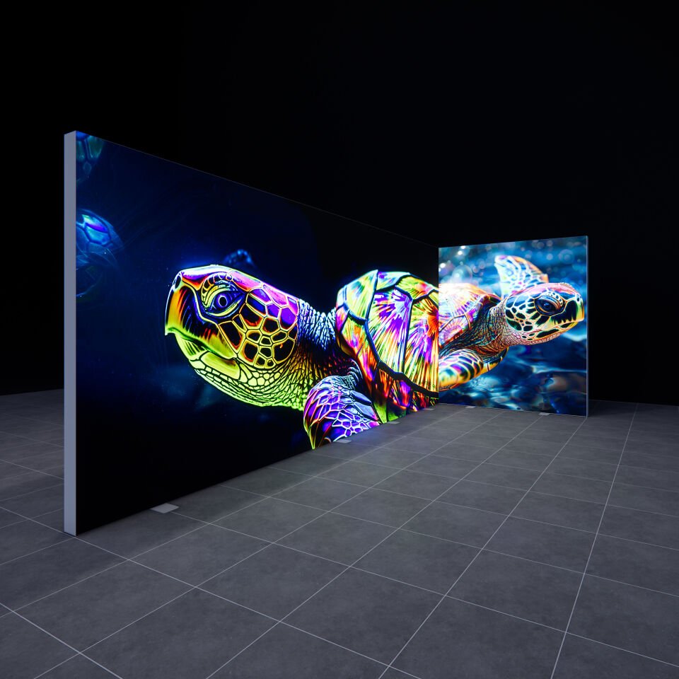 5x2m h225cm Lightbox L Stand