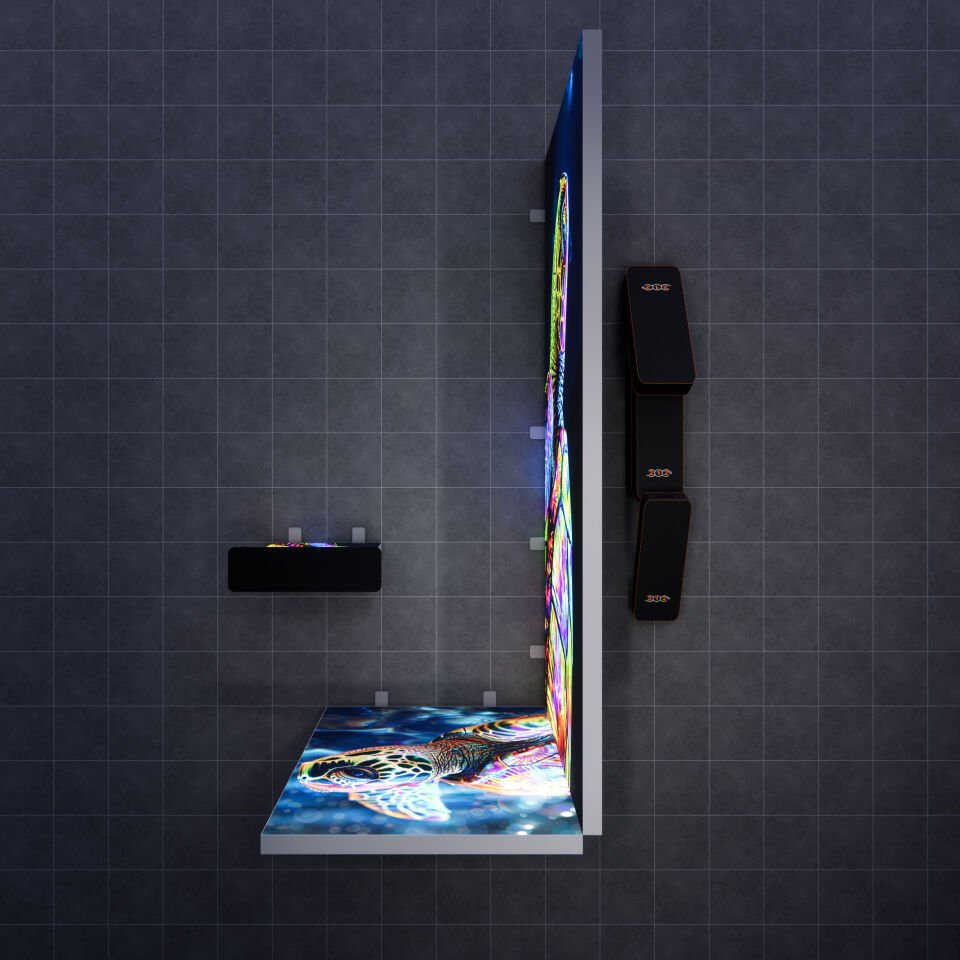 5x2m h225cm Lightbox L Stand