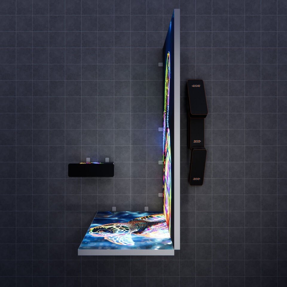 5x2m h225cm Lightbox L Stand