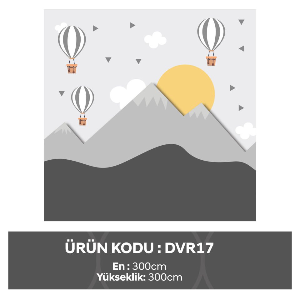 Dağ Uçan Balonlar Duvar Kağıdı