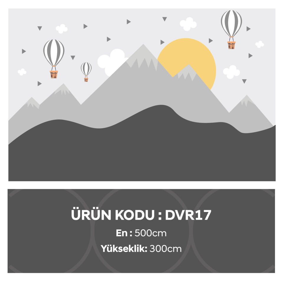 Dağ Uçan Balonlar Duvar Kağıdı