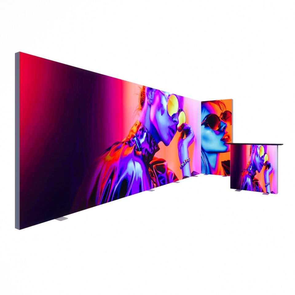 5x1m h225cm Lightbox L Stand