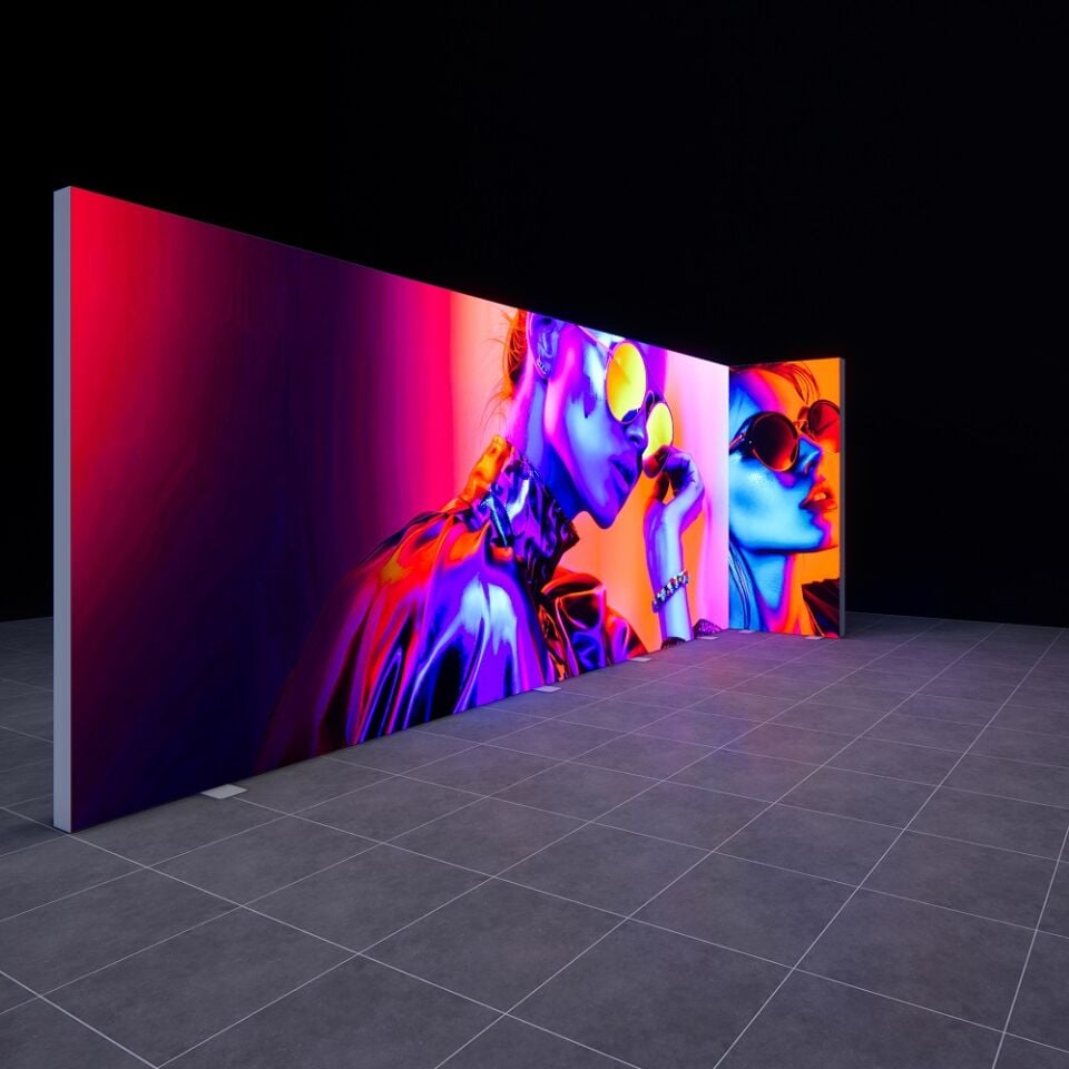 5x1m h225cm Lightbox L Stand