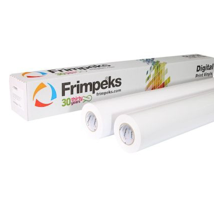 Parlak Arkası Gri Folyo Baskı Frimpeks