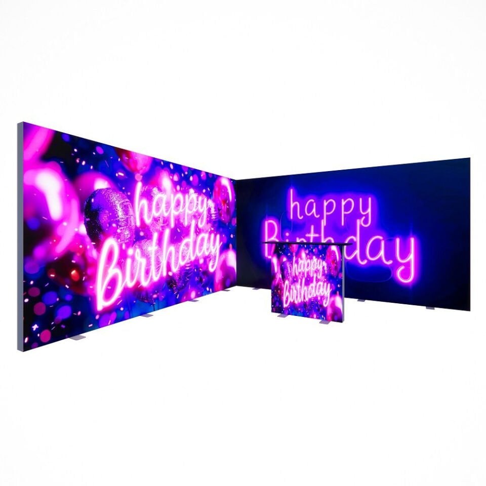4x4m h225cm Lightbox L Stand