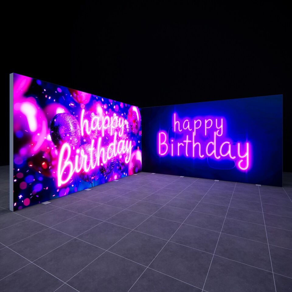 4x4m h225cm Lightbox L Stand