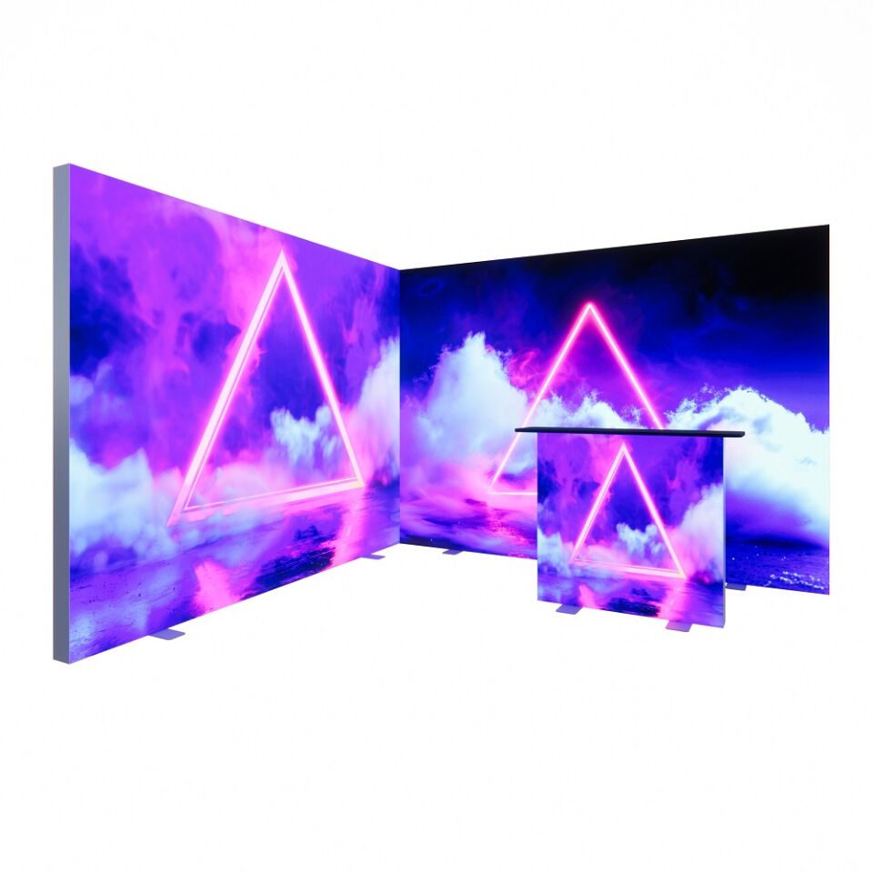 3x3m h225cm Lightbox L Stand