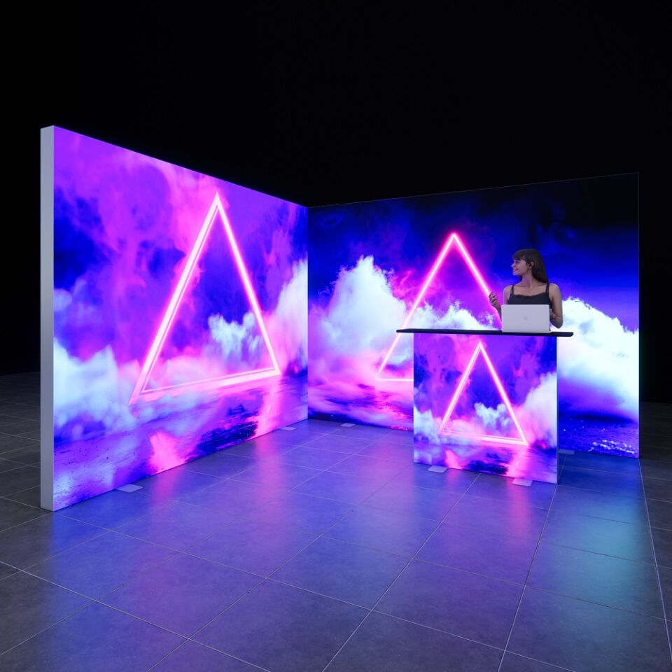 3x3m h225cm Lightbox L Stand