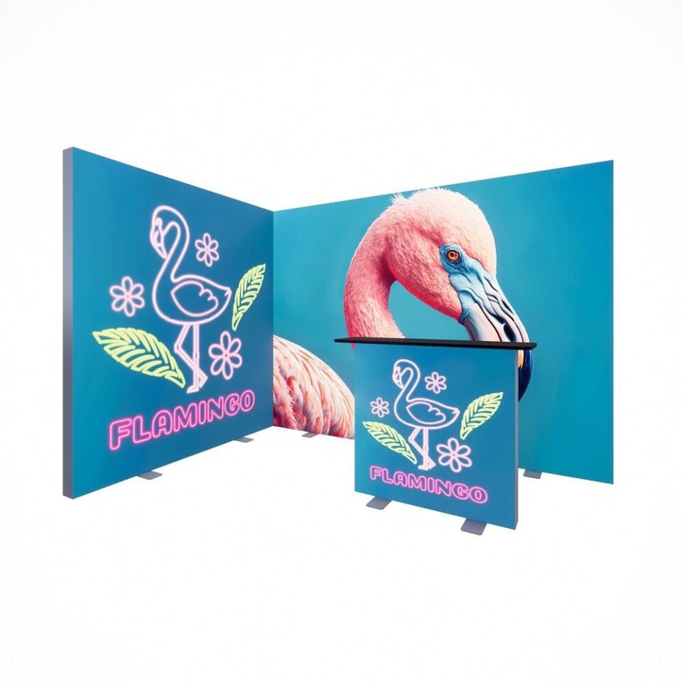 3x2m h225cm Lightbox L Stand