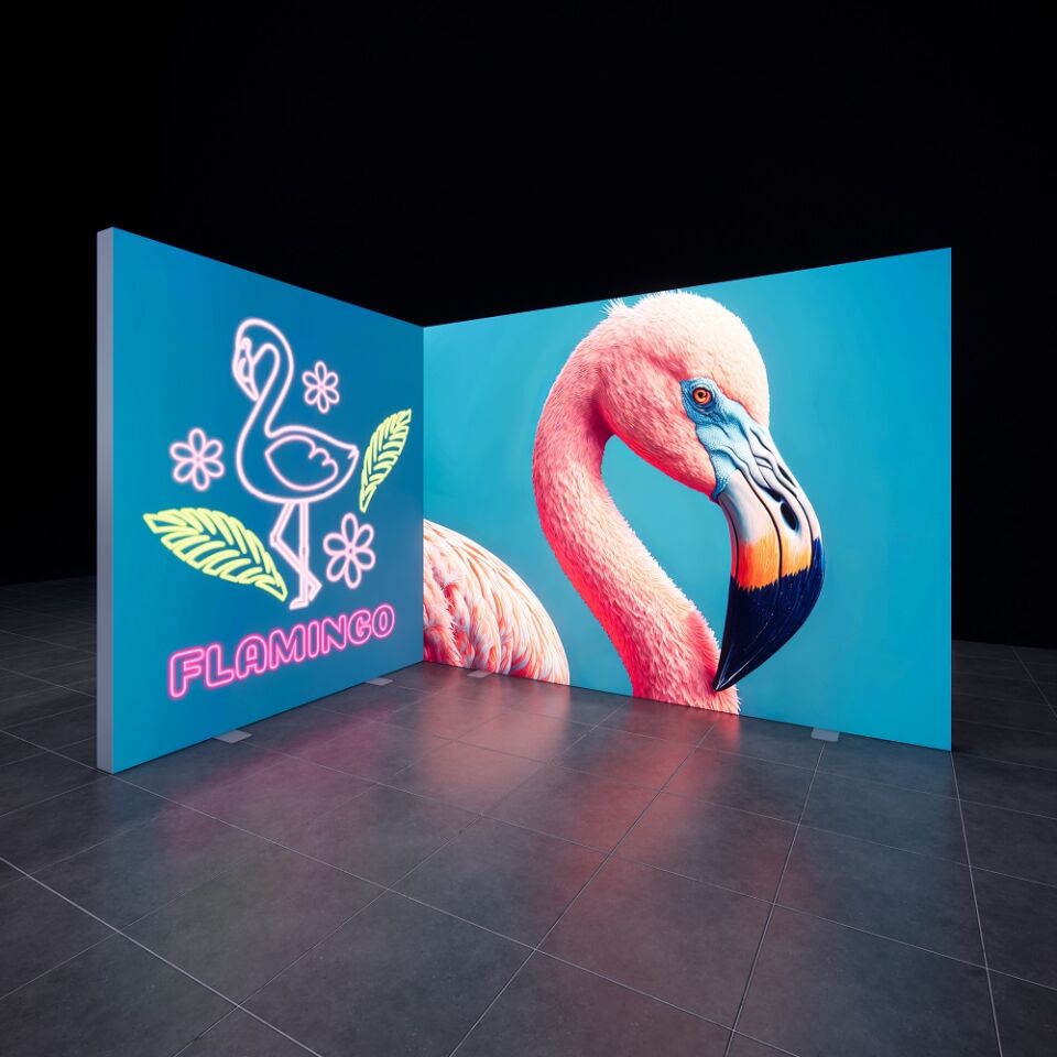 3x2m h225cm Lightbox L Stand