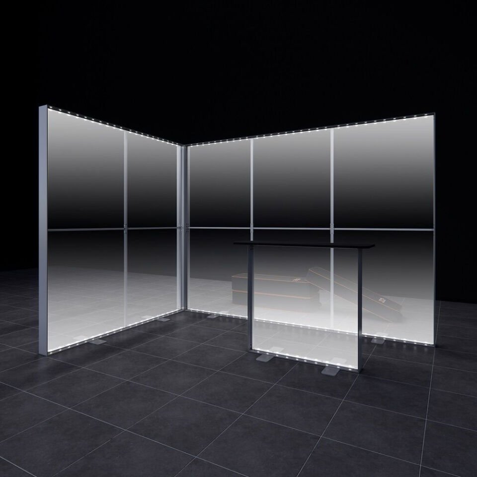 3x2m h225cm Lightbox L Stand