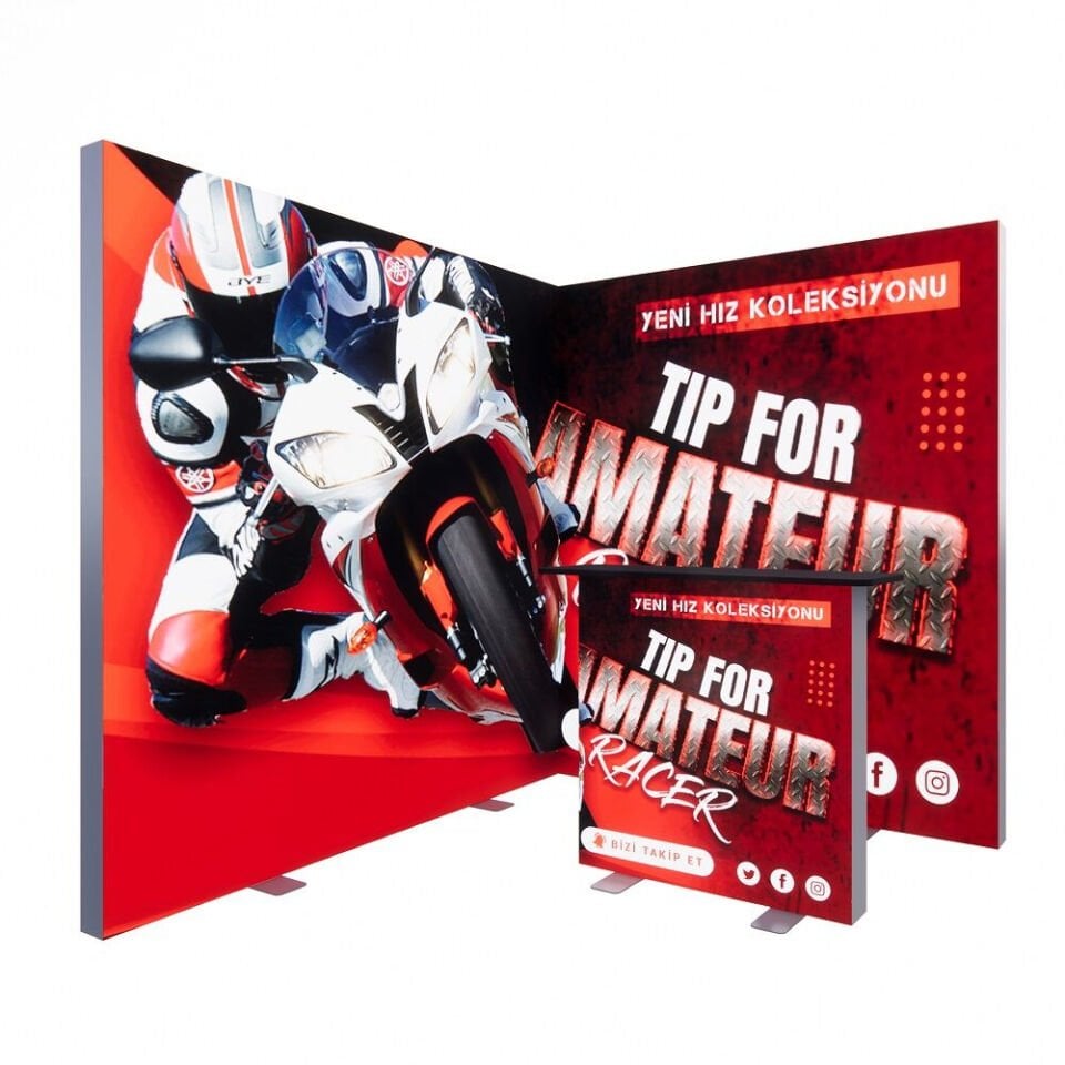 2x2m h225cm Lightbox L Stand