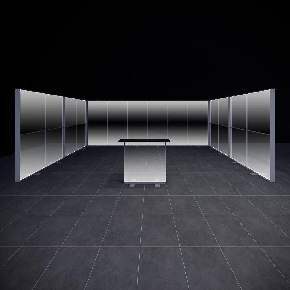 4x6m h225cm Lightbox U Stand