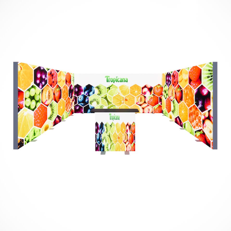 4x5m h225cm Lightbox U Stand