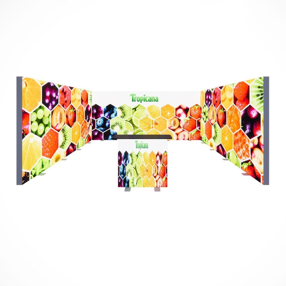 4x5m h225cm Lightbox U Stand