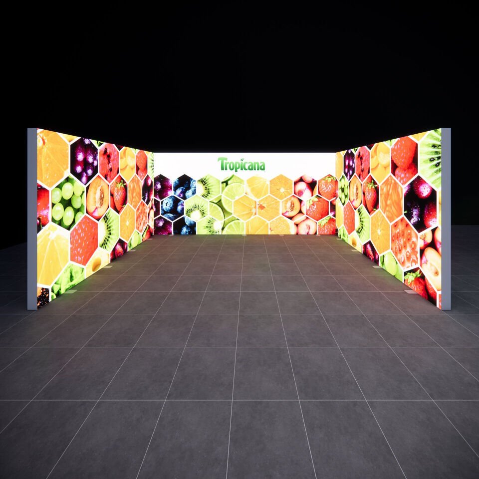 4x5m h225cm Lightbox U Stand