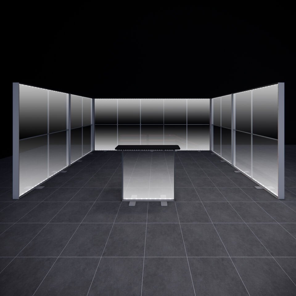 4x5m h225cm Lightbox U Stand