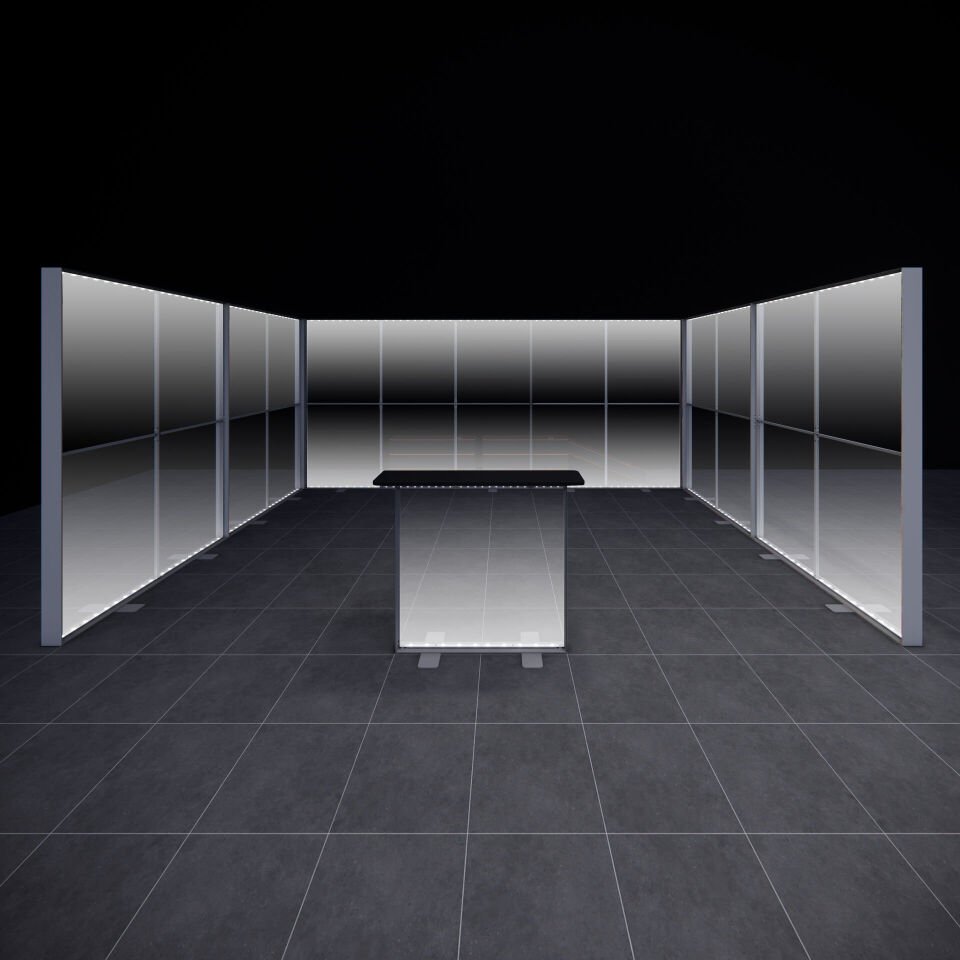 4x5m h225cm Lightbox U Stand