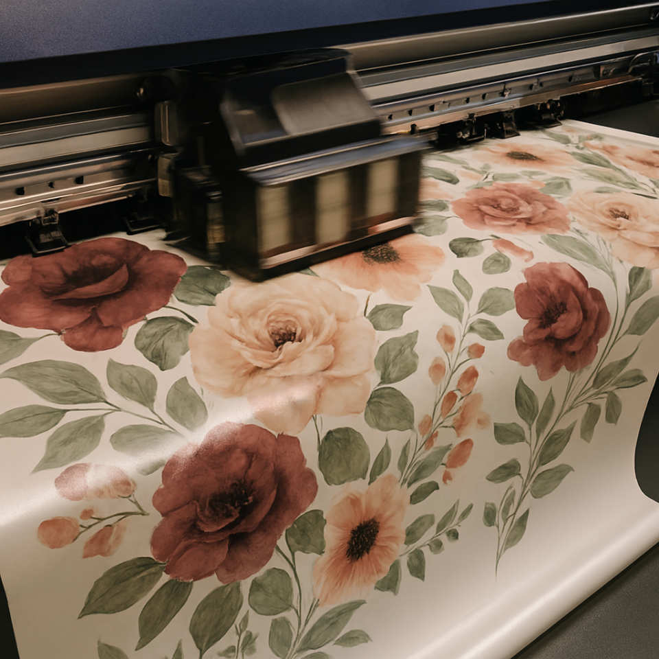 Mat Arkası Gri Folyo Baskı Frimpeks