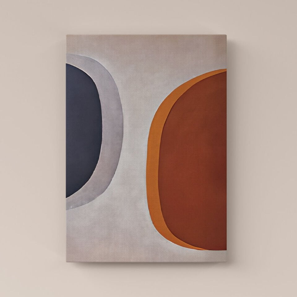 Boho Bohem Tarz Göz Temalı Kanvas Tablo