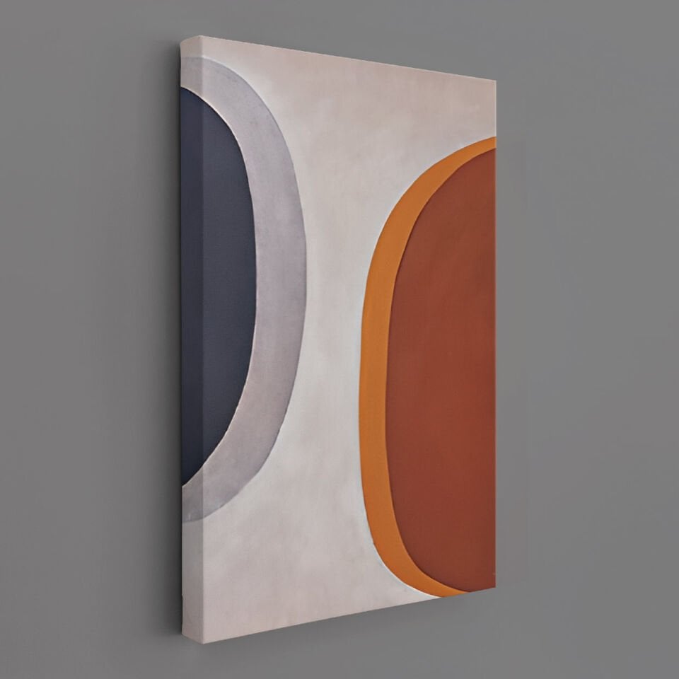 Boho Bohem Tarz Göz Temalı Kanvas Tablo